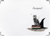 Обложка на паспорт с уголками, макгонагал