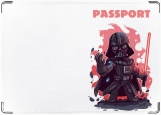 Обложка на паспорт с уголками, Darth Vader