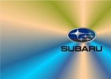 Обложка на автодокументы без уголков, Subaru