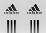 Обложка на автодокументы без уголков, Adidas