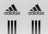 Обложка на автодокументы без уголков, Adidas