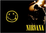 Обложка на паспорт без уголков, Nirvana - Kurt Cobain