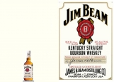 Обложка на автодокументы без уголков, Jim Beam