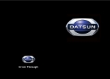 Обложка на автодокументы без уголков, DATSUN