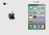 Обложка на паспорт без уголков, Белый iPhone