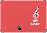 Обложка на паспорт с уголками, Get Lucky